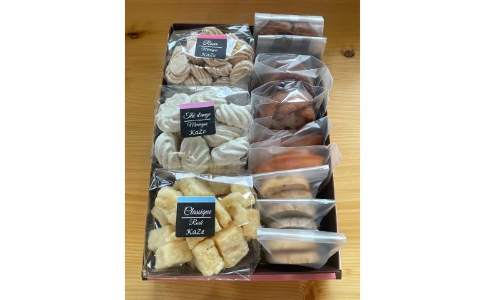 KaZe ふるさと納税 限定 詰め合わせ 焼き菓子 セット 12個入※2024年6月以降順次発送 お菓子 洋菓子 焼菓子詰め合わせ おやつ メレンゲ クッキー マドレーヌ フィナンシェ ブラウニー ガトーショコラ