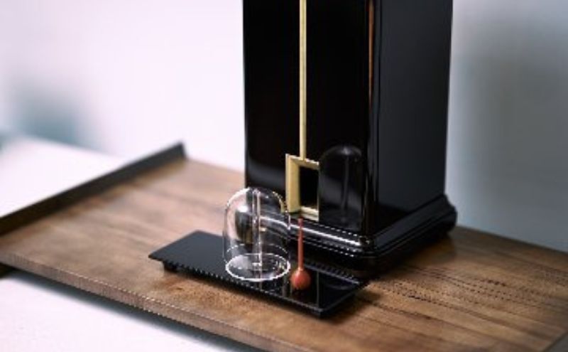 Sekiei Orin M セキエイ おりん M +もちりんぼう おりん用りん棒 セット 仏具 石英ガラス 水晶のおりん ガラスのおりん 高音 雑音が少ない 澄んだ音色 おしゃれ シンプル 