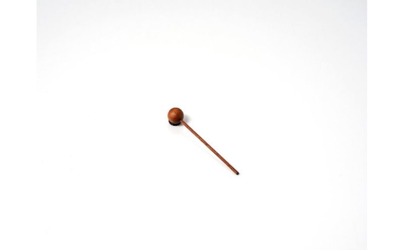 Sekiei Orin M セキエイ おりん M + rinbou bachi ブラウン おりん用りん棒 茶 セット 仏具 石英ガラス 水晶のおりん ガラスのおりん 高音 雑音が少ない 澄んだ音色 おしゃれ シンプル 