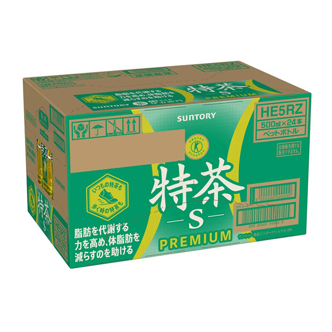 お茶 定期便 3ヶ月 伊右衛門 特茶 500ml × 48本 2ケース サントリー 緑茶 定期 3回