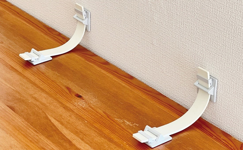 防災グッズ　転倒防止ベルト・AショックGWP　LH-902AGWP 防災 防災用品 地震対策 転倒防止 家具転倒防止 ゴムベルト 家具 冷蔵庫 簡単設置 綾瀬市 神奈川県