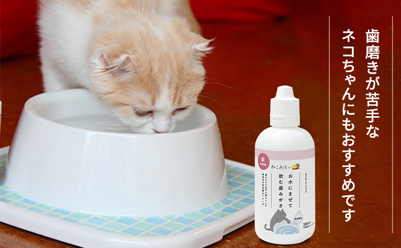 猫ちゃんの歯みがき応援セット 歯みがき 猫 デンタルケアセット お水に混ぜて飲ませるだけ 混ぜるだけ 口内 歯周病菌 お口の中の環境 整える 健康寿命延伸 歯ブラシ