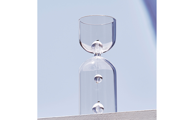 石英　テーブルベル 雑貨 日用品 工芸品 石英ガラス インテリア オシャレ ガラス製 