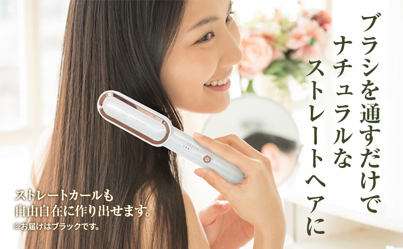 ヒートブラシ FFF-RFB2MB-AYASE ブラック ブラシ ヘアアイロン マイナスイオン