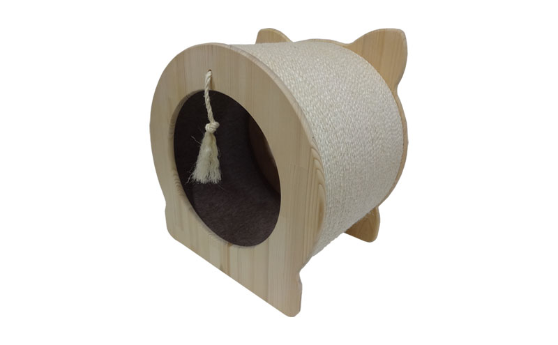 猫の爪とぎハウス 爪研ぎ 猫 ネコ トンネル キャットハウス 猫用品 ペット ペット用品 綾瀬市 神奈川県