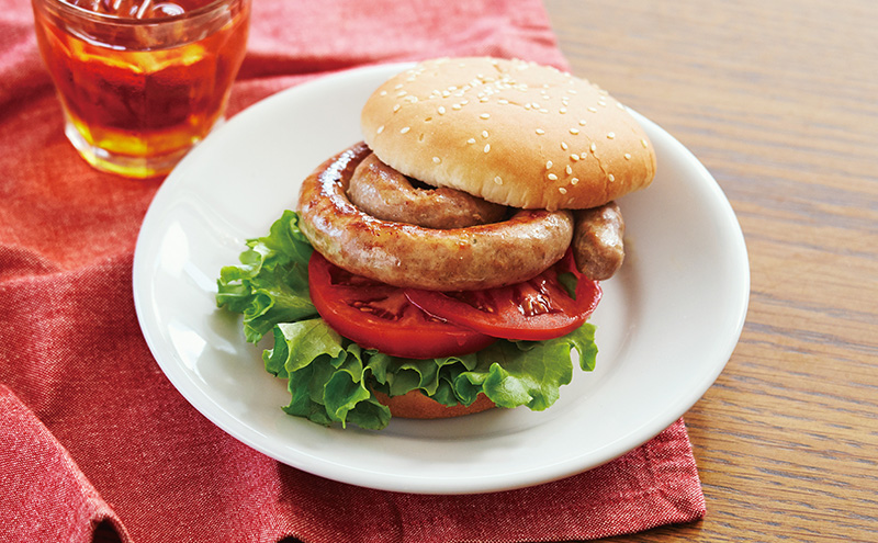 【神奈川県産豚肉使用】手作りぐるぐる生ソーセージ　200ｇ×4パックセット　肉料理 つまみ ビールのおつまみ バーベキュー BBQ 朝食 おかず ソーセージ