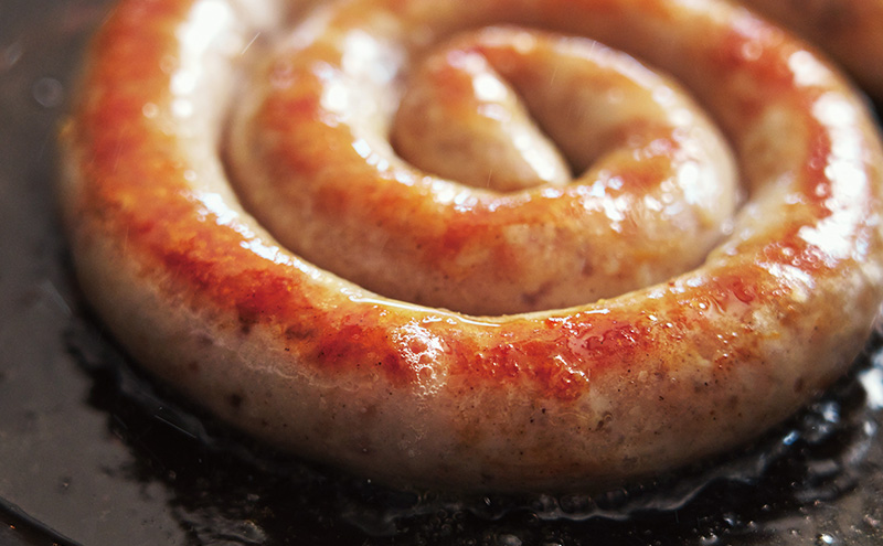 【神奈川県産豚肉使用】手作りぐるぐる生ソーセージ　200ｇ×4パックセット　肉料理 つまみ ビールのおつまみ バーベキュー BBQ 朝食 おかず ソーセージ