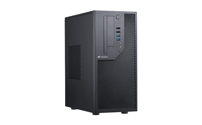 THIRDWAVE AM-C5AIGA-02B Office搭載 コンパクトデスクトップ 省スペース PC Intel Core Ultra メモリ16GB SSD 500GB Windows11 サードウェーブ 在宅ワーク