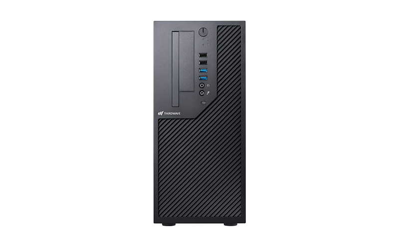 THIRDWAVE AM-C5AIGA-02B Office搭載 コンパクトデスクトップ 省スペース PC Intel Core Ultra メモリ16GB SSD 500GB Windows11 サードウェーブ 在宅ワーク
