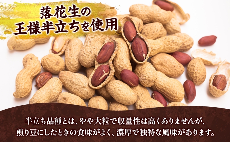 11月下旬から順次発送 原繁の落花生 2袋 セット サヤ付き落花生 味付落花生 各250g×1 国産 落花生 豆 さや付き 味付き 国産豆 塩加減 おつまみ おやつ 新豆 お取り寄せ ご当地 送料無料 神奈川県 寒川町