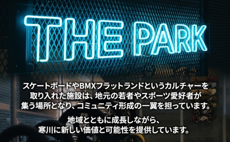 THEPARK 1日分 BMX 利用券 BMX 室内 コンクリート パーク フラットランド ストリート FLAT ARK ARK LEAGUE 神奈川県 寒川町