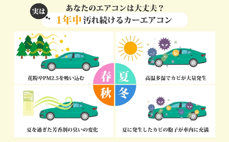 TMオートサービス 輸入車 カーエアコン洗浄 利用チケット Dr.BAZOOKA！洗浄 カビ ほこり 除去 エアコンクリーニング 内部洗浄 カーメンテナンス 消臭 脱臭 エバポレーター 神奈川県 寒川町