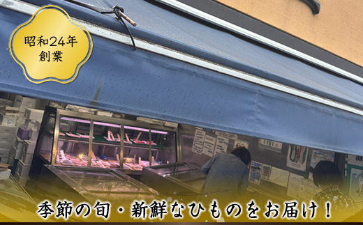 【定期便6か月】おおいその干物Aセット（7枚以上）／ 季節で変わる旬な訳あり品 【 ひもの 魚 天日干し 神奈川県 大磯 湘南 特産品 6回お届け 神奈川県 大磯町 自家製干物 贈答品 地魚 お歳暮・お中元】