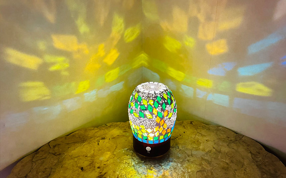 人感センサーモザイクランプ No.062