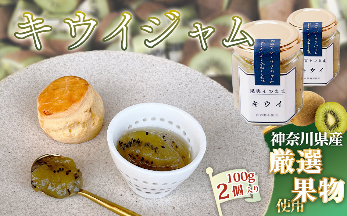 キウイジャム100g×2個 No.086