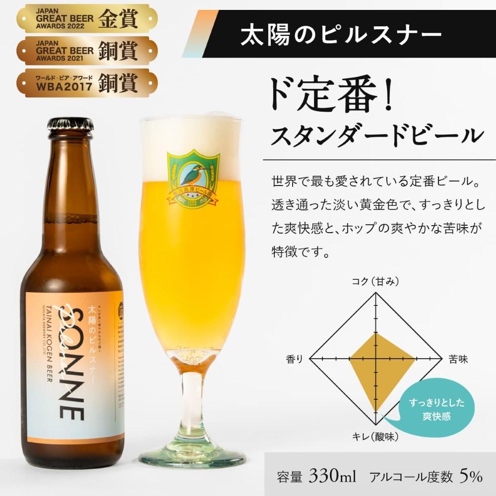 胎内高原ビール4種12本セット