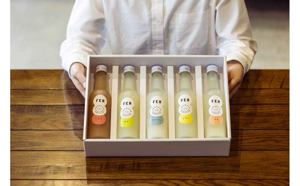 乳酸発酵 甘酒カクテル【FER】5本BOX