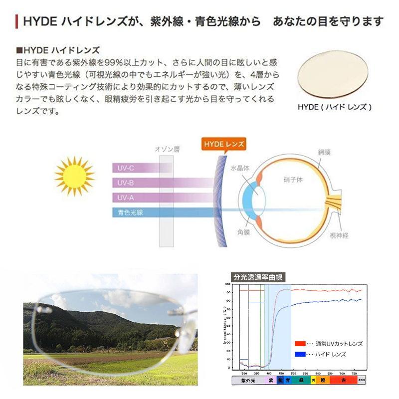 紫外線・青色光線カット　オーバーハイド サングラス（ライトブラウン）