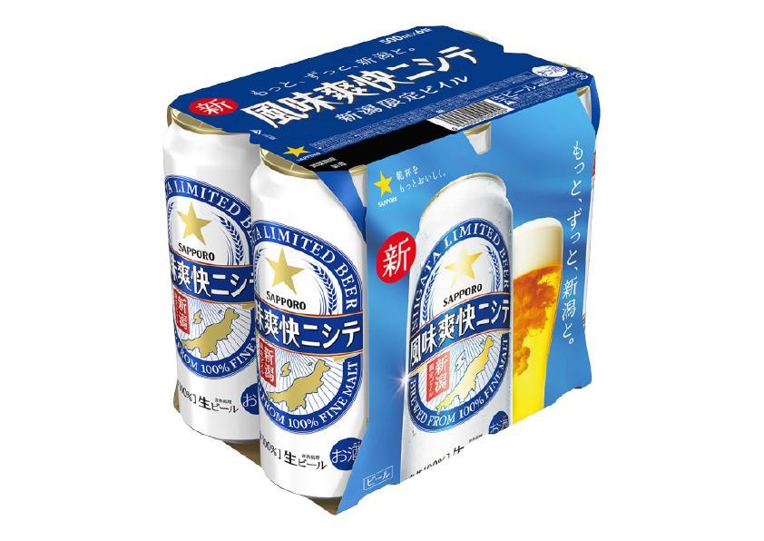 新潟限定ビイル 風味爽快ニシテ（サッポロ） 500ml×24本