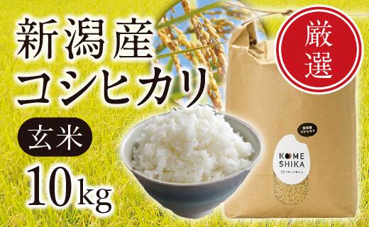 【令和5年産米】新潟産コシヒカリ 玄米10kg