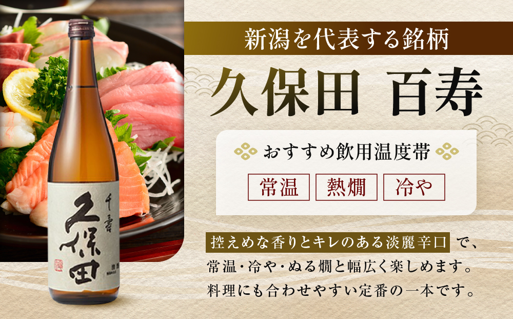 新潟３大有名酒 久保田・越乃寒梅・八海山と人定番酒飲み比べ720ml×5本