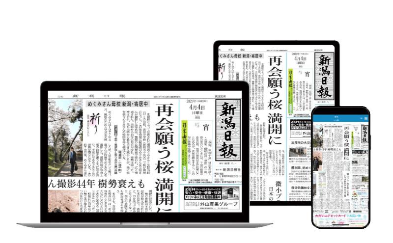 新潟日報電子版（朝刊＋おとなプラス）3カ月 雑貨 日用品 