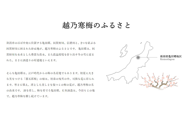 越乃寒梅 大江山産特別本醸造 1800ml 限定酒 酒 日本酒 1本 地酒 本醸造 特別本醸造 五百万石米100％ 淡麗 辛口 冷や 燗 ぬる燗 ギフト 贈り物 プレゼント 自宅用 晩酌 新潟県