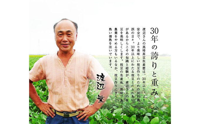 渡辺さん家の新潟県黒埼産 くろさき茶豆1.5kg