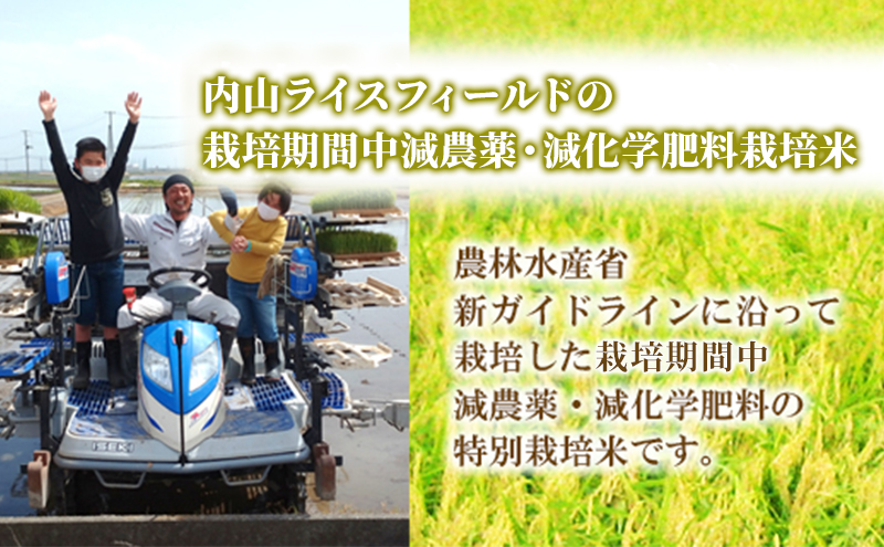 令和5年 栽培期間中減農薬・減化学肥料栽培米こしひかり5kg 無洗米 定期便6ヶ月