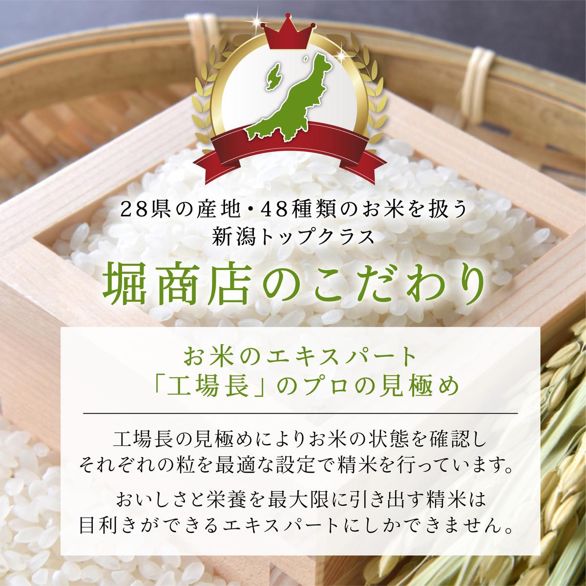 無洗米新潟産コシヒカリ増量セット6ヵ月定期 5kg ＋ 300g×3 定期便 6
