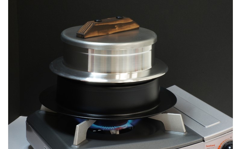 釜炊き三昧 極 2合炊きガス火専用 本格 釜 セット 釜炊き ご飯 お米 白米 米 吹きこぼれ受け かまど 調理器具 キッチン用品 キッチン アウトドア キャンプ 新潟