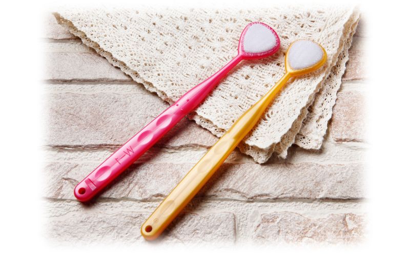 舌ブラシ W-1 (ダブルワン)プレミアム舌ブラシ4本セット 舌クリーナー 新潟市