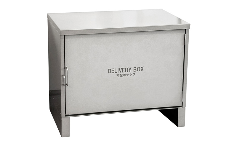 ステンレスSUS304 宅配ボックス 縦型 HST-620CG 【シャンパンゴールド】　宅配BOX 置き配 郵便受け 配達ボックス 宅配便 屋外 玄関 宅配 郵便 荷物 不在 再配達 防滴 防水 新潟 ホンマ製作所