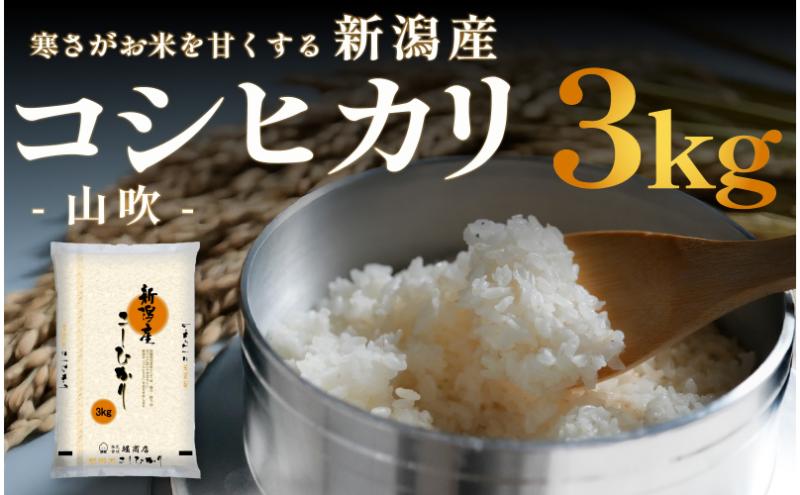 新潟産 コシヒカリ 3kg 令和7年産