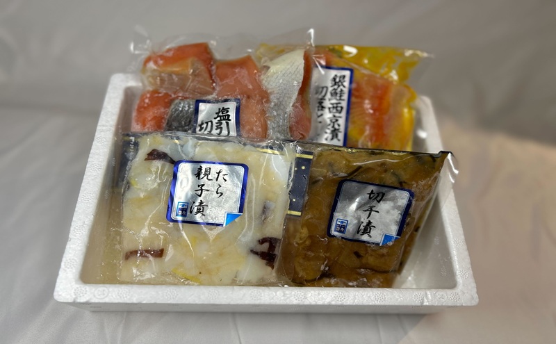 【全３回 定期便】【新潟市】鮭・珍味 詰め合わせ　西京漬 ご飯のお供 おかず お弁当 おにぎり お漬物 数の子 たら 新潟県