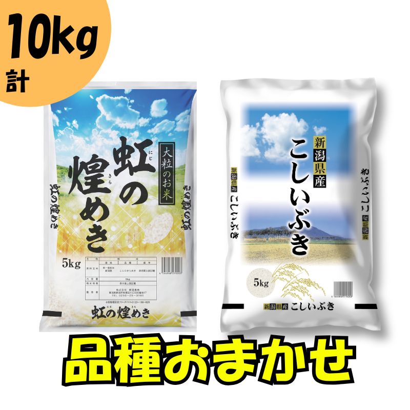 【最短3日配送】新潟県産 品種おまかせ 10kg 新潟県 新潟市産 令和7年産 お米 精米 米 ご飯 送料無料