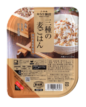 3種の麦ごはんパック (丸麦、もち麦、はと麦ブレンド) 30個セット ごはんソムリエ監修 雑穀エキスパート たかの 【0002-0350-01】