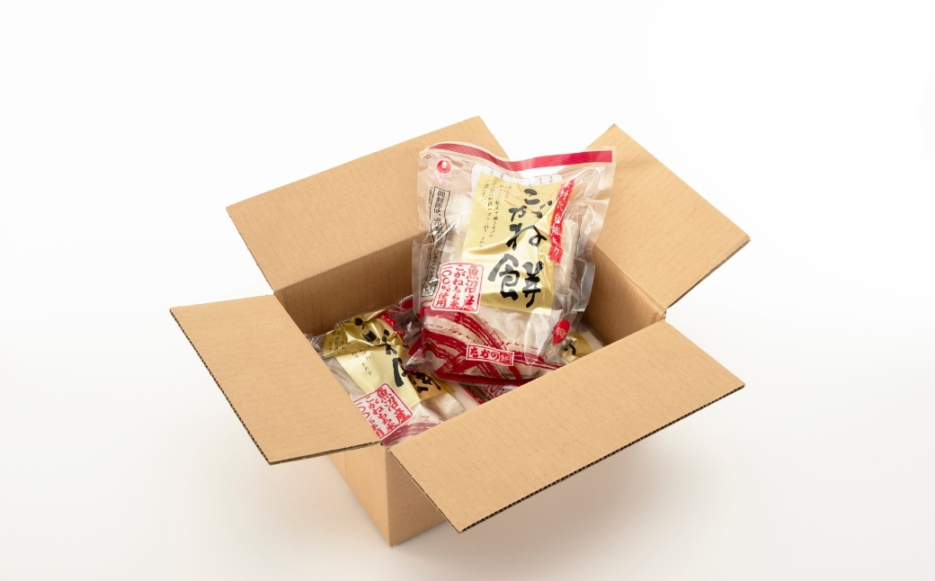 魚沼産こがねもち 切り餅 約2kg (約13〜14個入×3袋) 個包装 小分け 杵つき製法 魚沼産 もち こがね餅 切餅 たかの 【0002-0197-02】