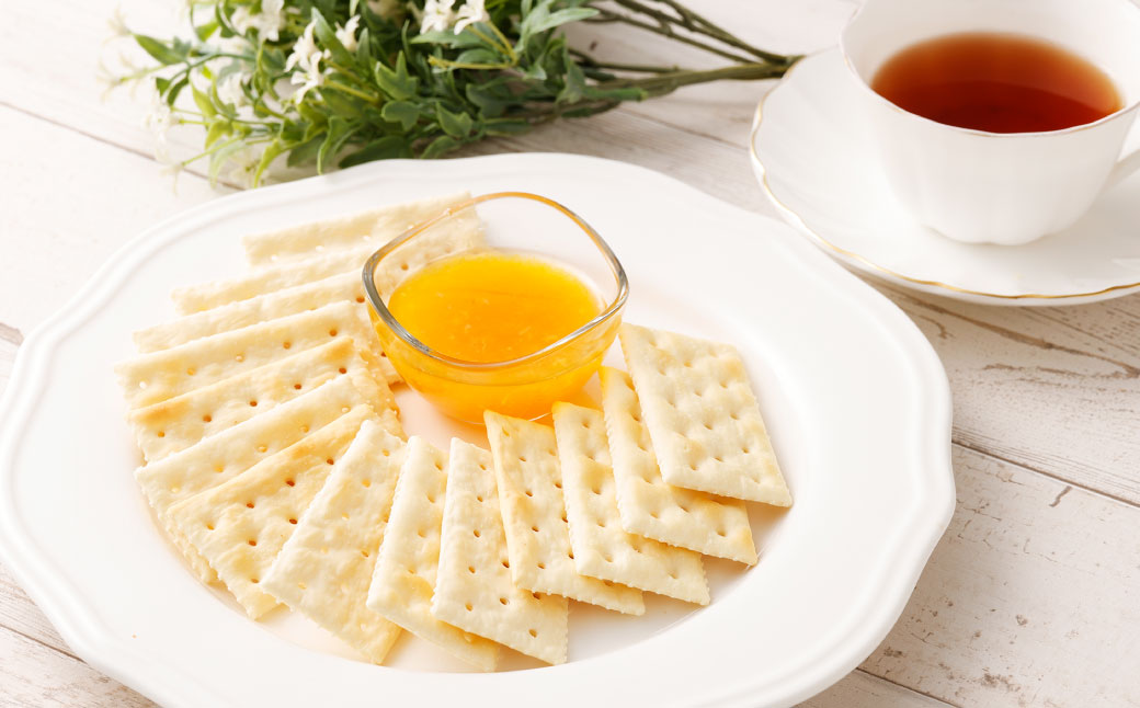 ブルボン「天然酵母のクラッカー」48枚入×6袋　1094012