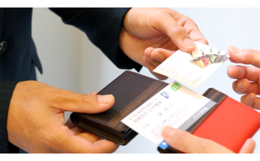 【こだわりの革アイテム】名刺ケース 　コードバン仕様（グリーン）1087033　革製品 レザー 名刺入れ