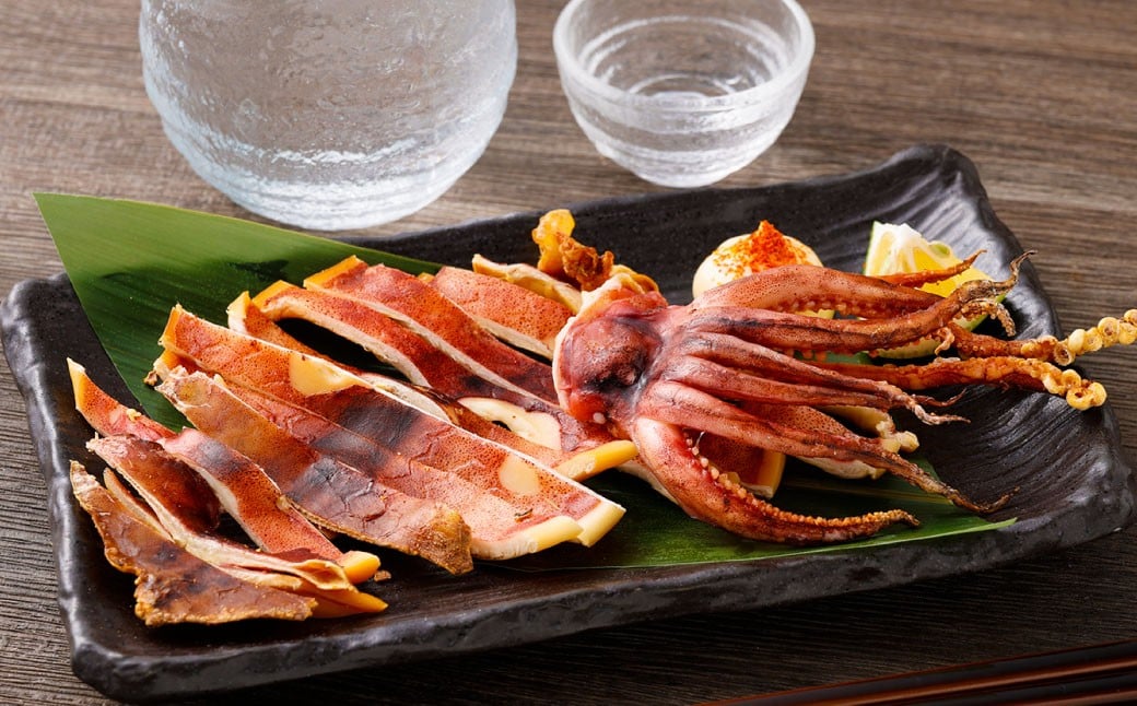 村上名産 塩引鮭 6切れと一夜干しイカ 2枚 1025005