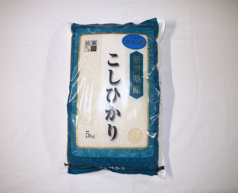【令和7年産米】新潟県村上市岩船産 コシヒカリ5kg 1029009