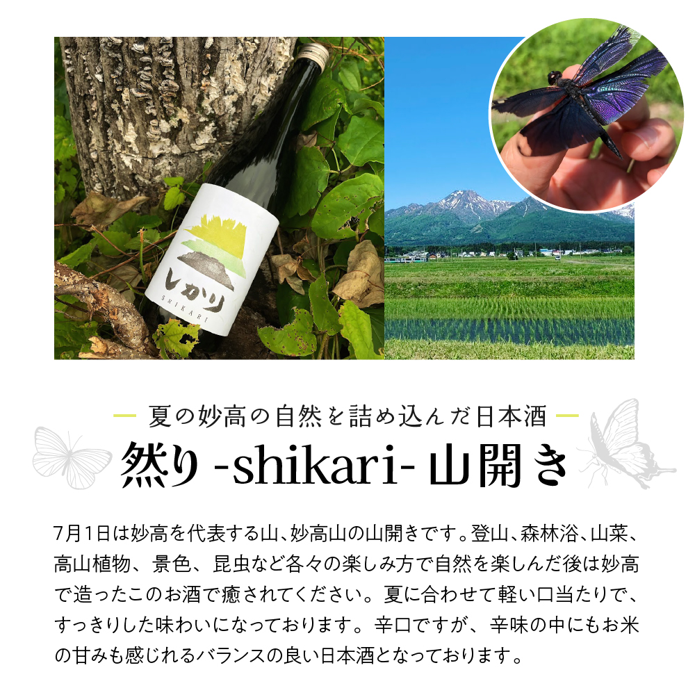 然り-shikari-山開き720ml1本