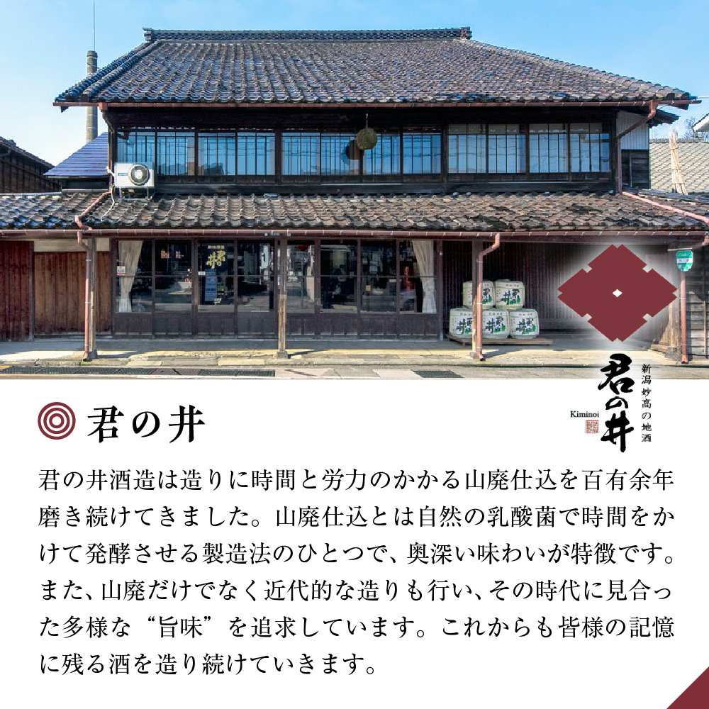 新潟県妙高3銘柄のお酒呑み比べセット(720ml×3本)