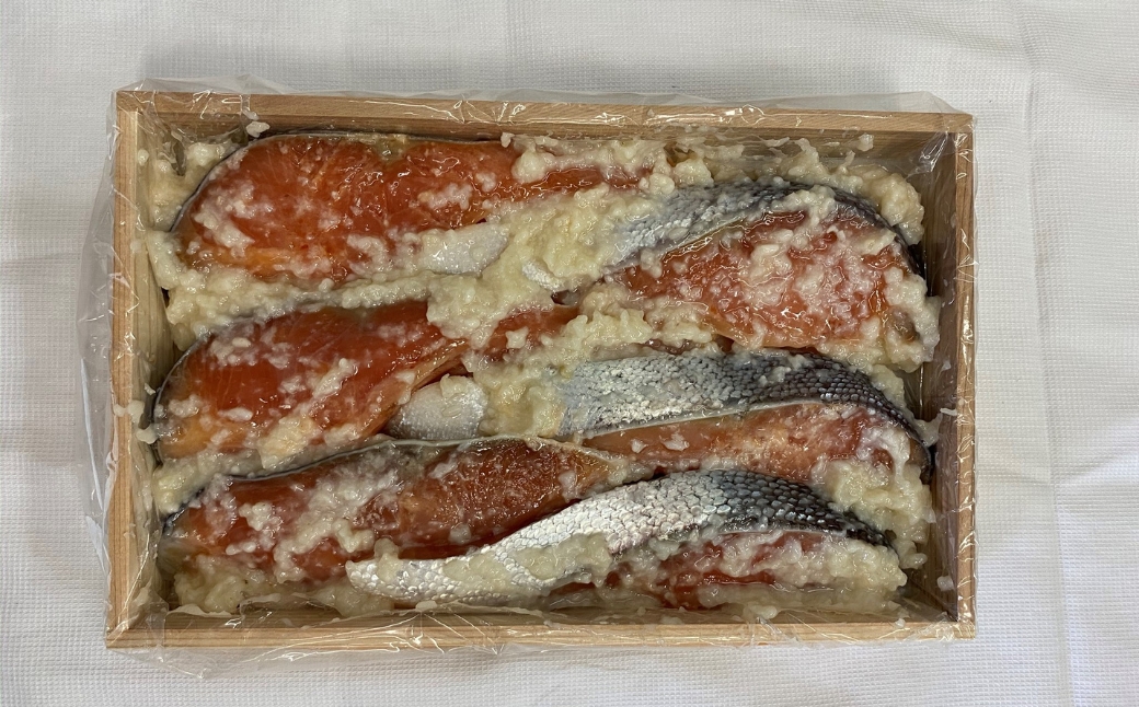 さけのこうじ漬け6切 | 鮭 こうじ漬け お取り寄せ グルメ おすすめ 人気 ご飯のお供 おかず 新潟県 五泉市 こうじ漬専門店 かさはら