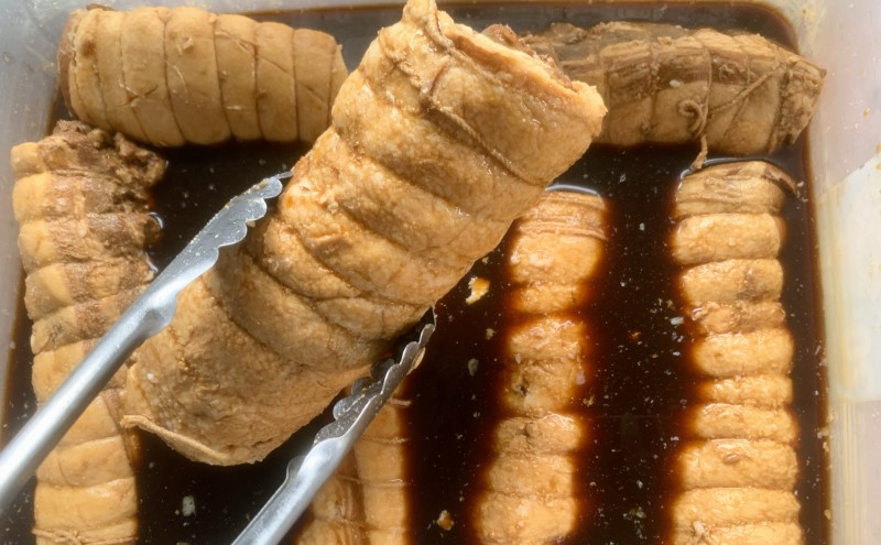 ラーメン 元祖雪室酒かすみそラーメン(かんずり付き)3食入 冷凍
