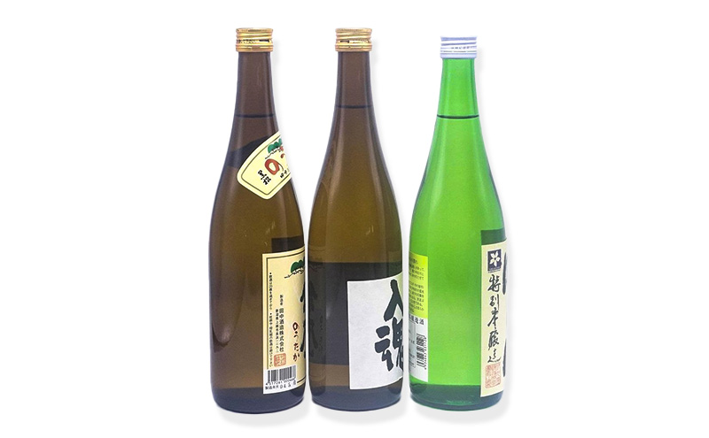 日本酒 上越市 蔵元3蔵の本醸造辛口 720ml 3本 セット 飲み比べ 酒 お酒 上越市 新潟