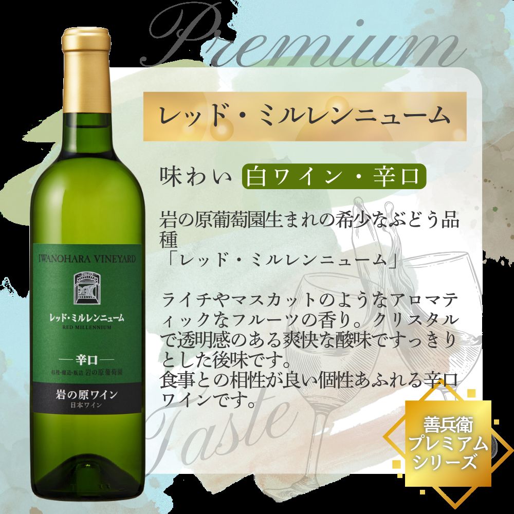 ワイン 岩の原ワイン レッド・ミルレンニューム 1本 720ml 希少ぶどう品種 辛口 お酒 希少 ぶどう 岩の原 新潟 上越 最短3日で発送 お届け：7日以内にお届けします。