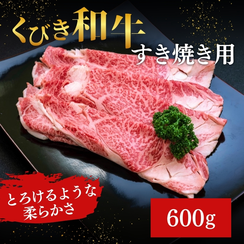 【にいがた和牛】くびき和牛　すき焼き用(600g×1パック)  上越市 牛肉 和牛