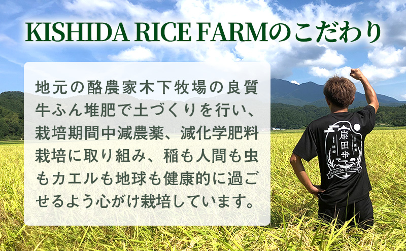 新潟県産コシヒカリ 霊峰米山 お米のお山のふもとから 上越柿崎 岸田米 コシヒカリ 白米5kg｜こしひかり コシヒカリ 米 名水 こめ おすすめ 人気 ふるさと納税 新潟 新潟県産 にいがた 上越 上越産